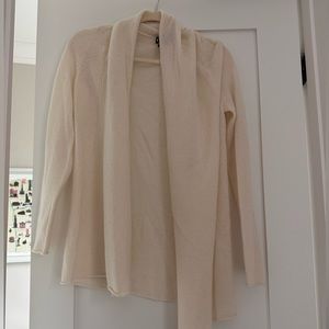 Bloomingdale’s cashmere sweater; XS